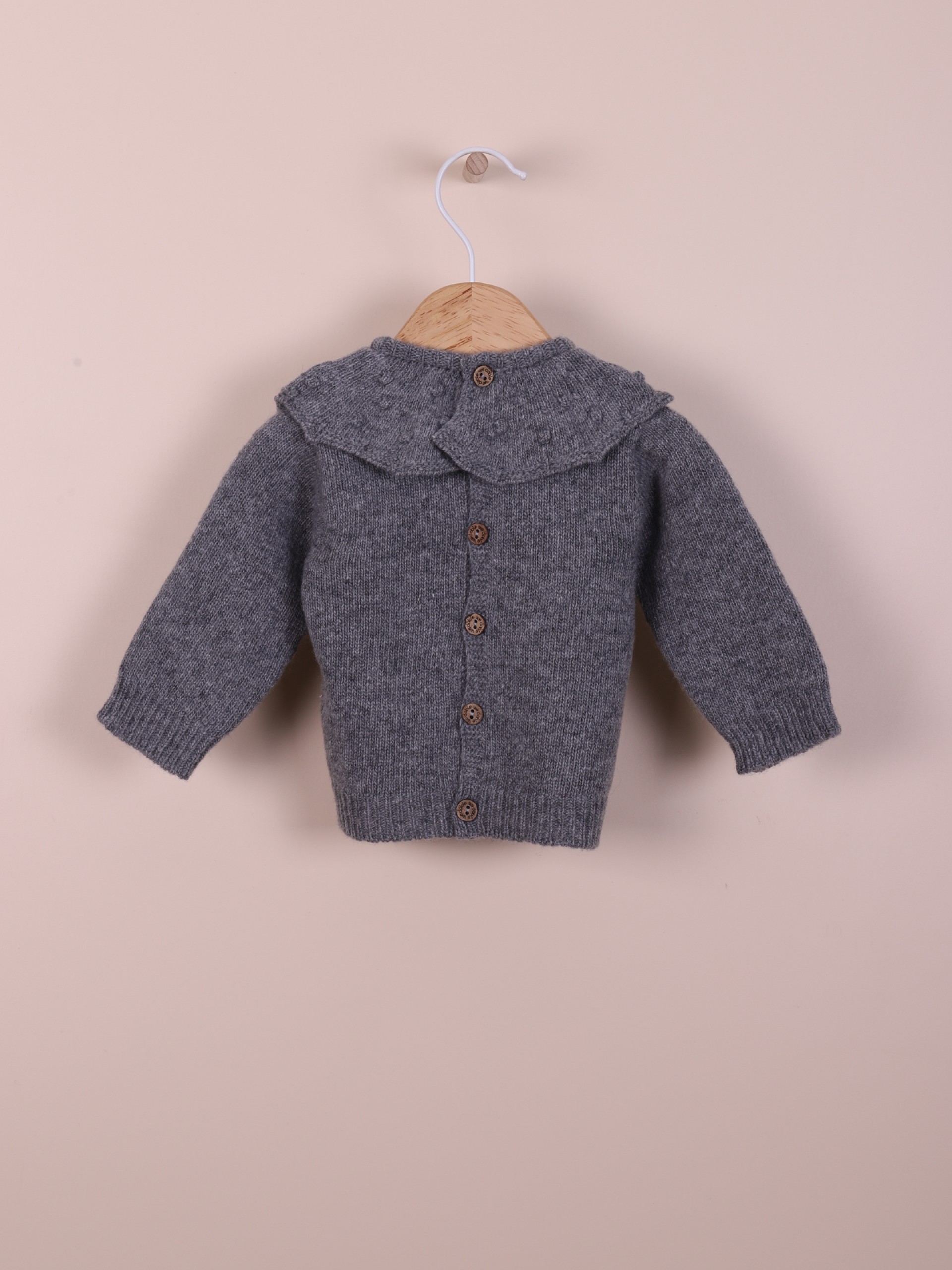 Camisola tricotada de lã