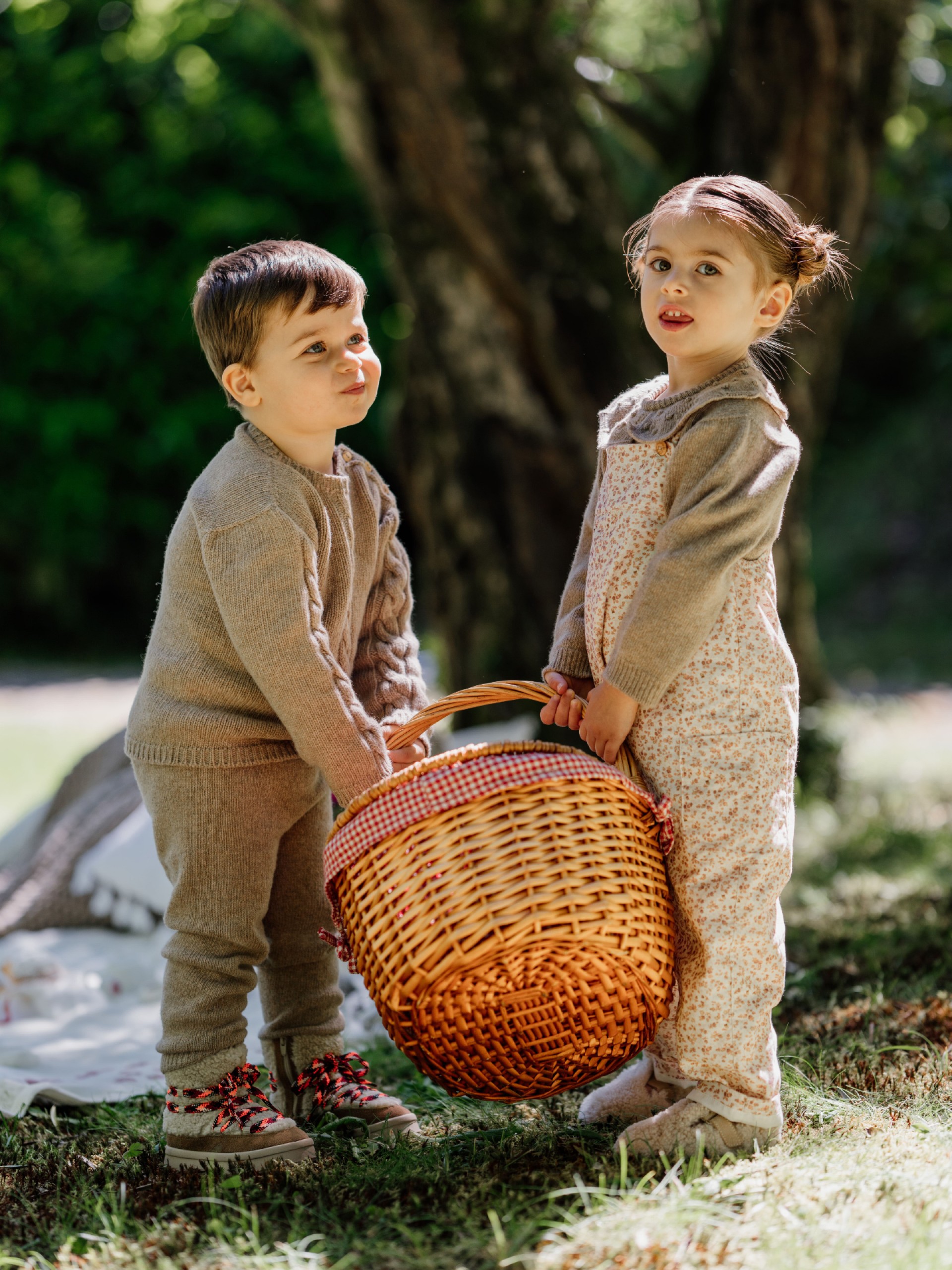 Camisola tricotada de lã