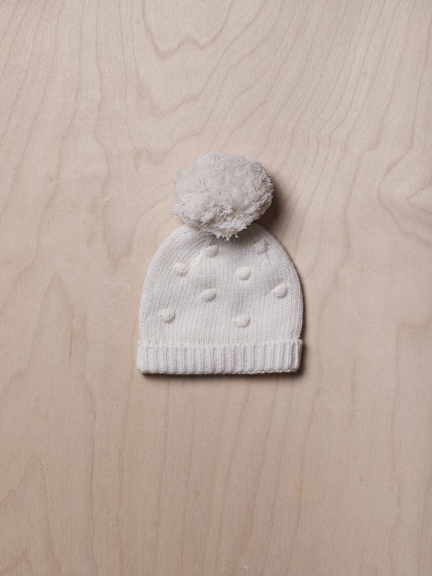 Gorro com pompom de l?