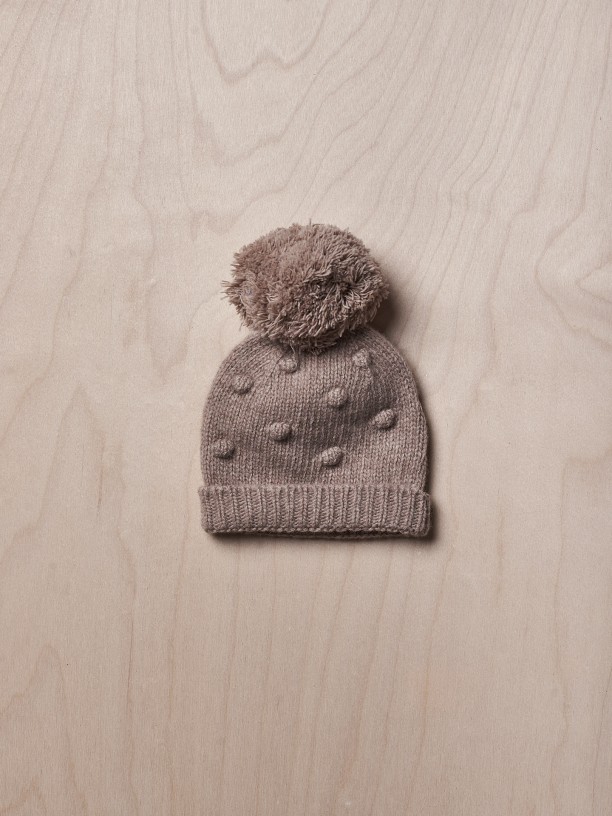 Gorro com pompom de l?