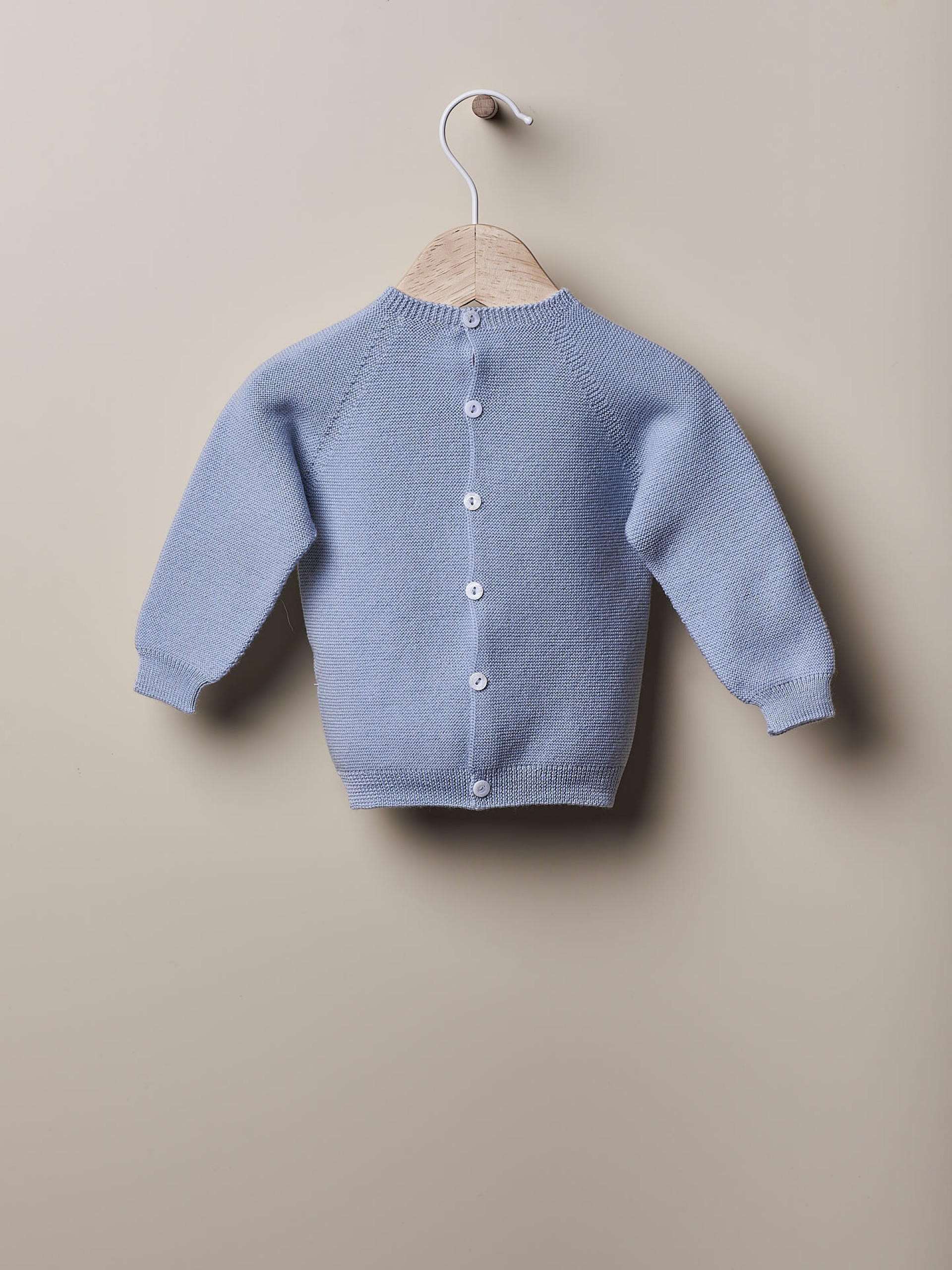 Camisola tricotada de lã