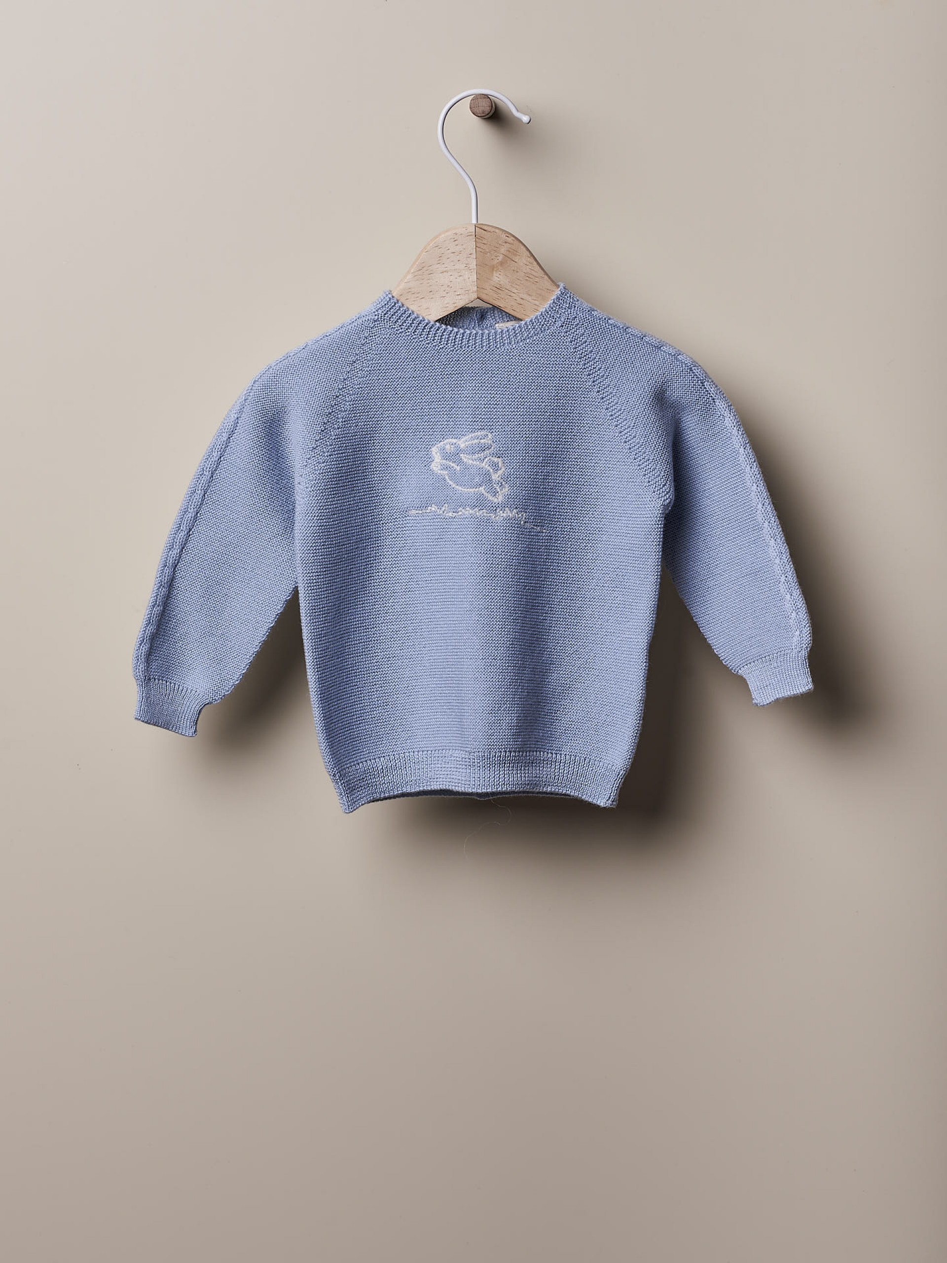 Camisola tricotada de lã