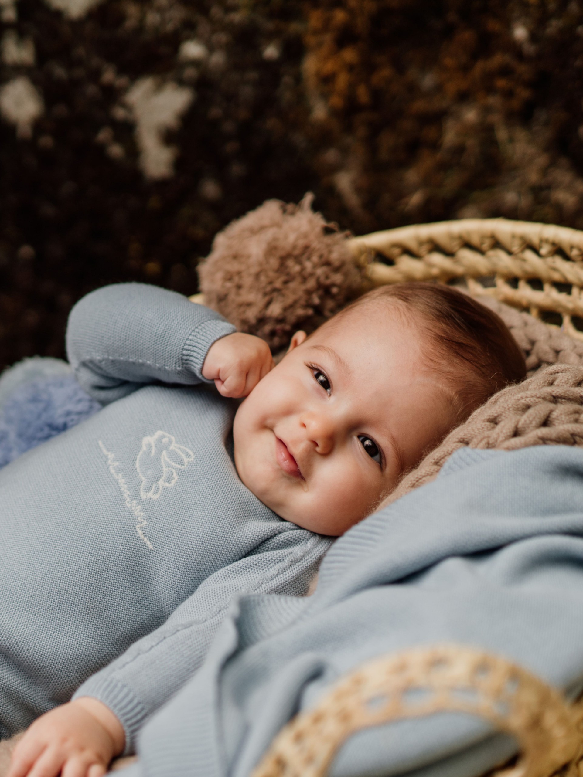 Camisola tricotada de lã