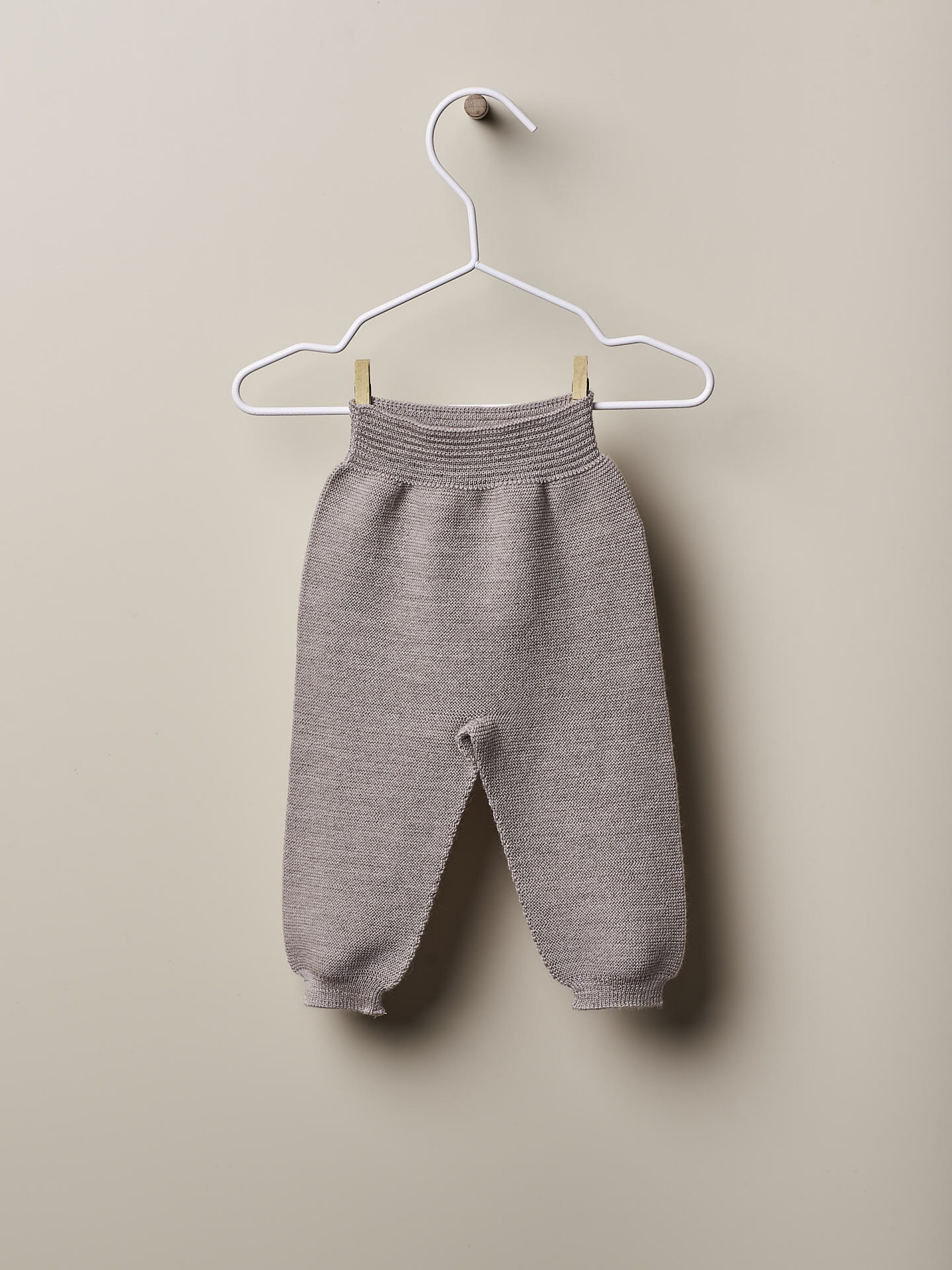 Calças tricotadas lã