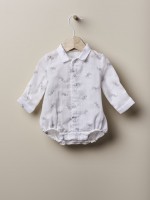 Body camisa algodão bio Body camisa algodão bio
