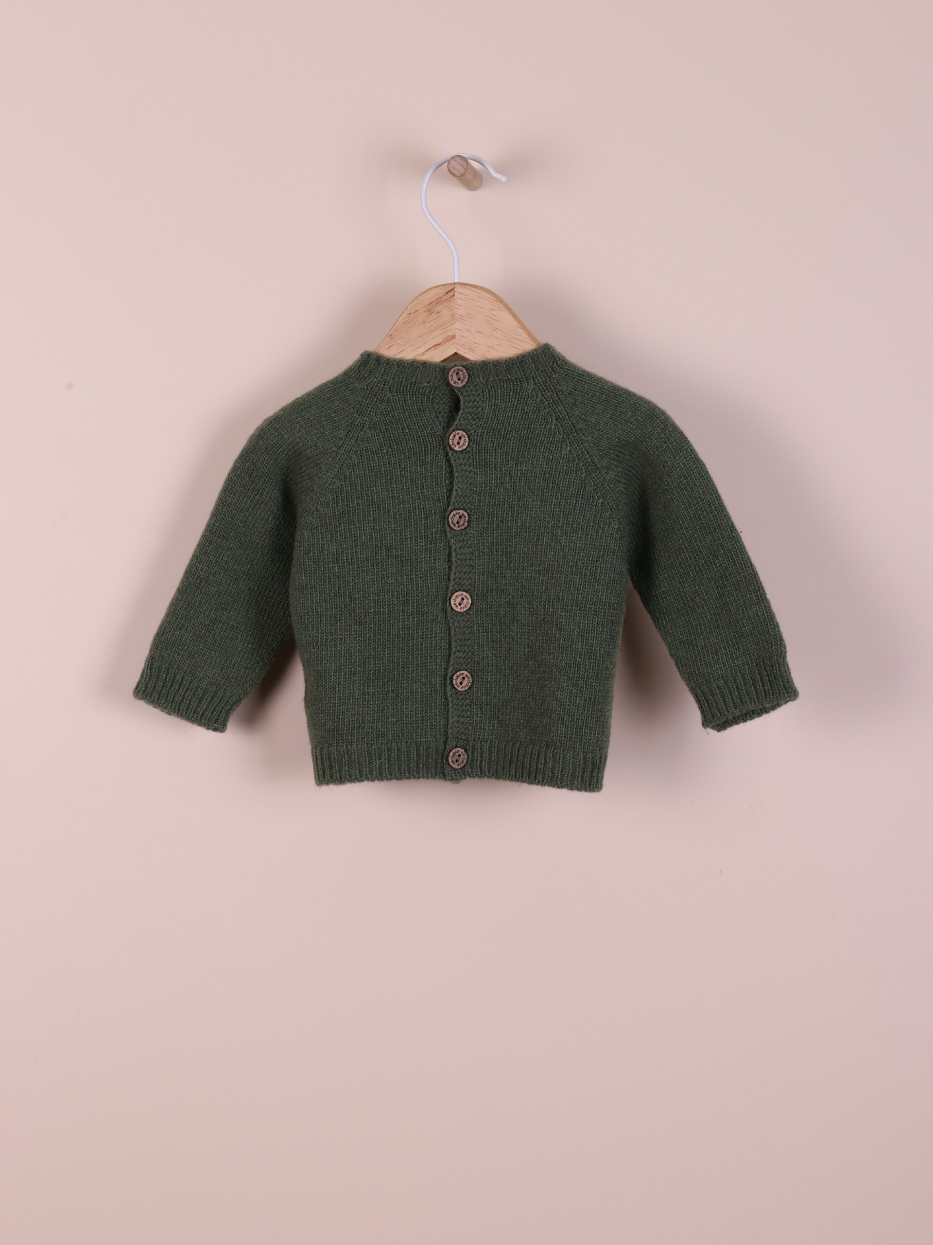 Camisola tricotada de lã