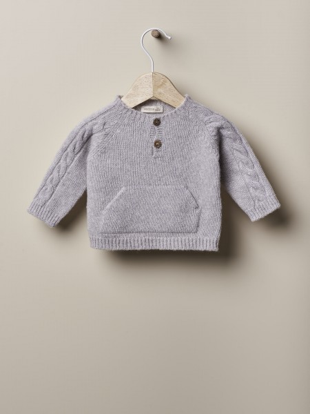 Knitted wool sweater