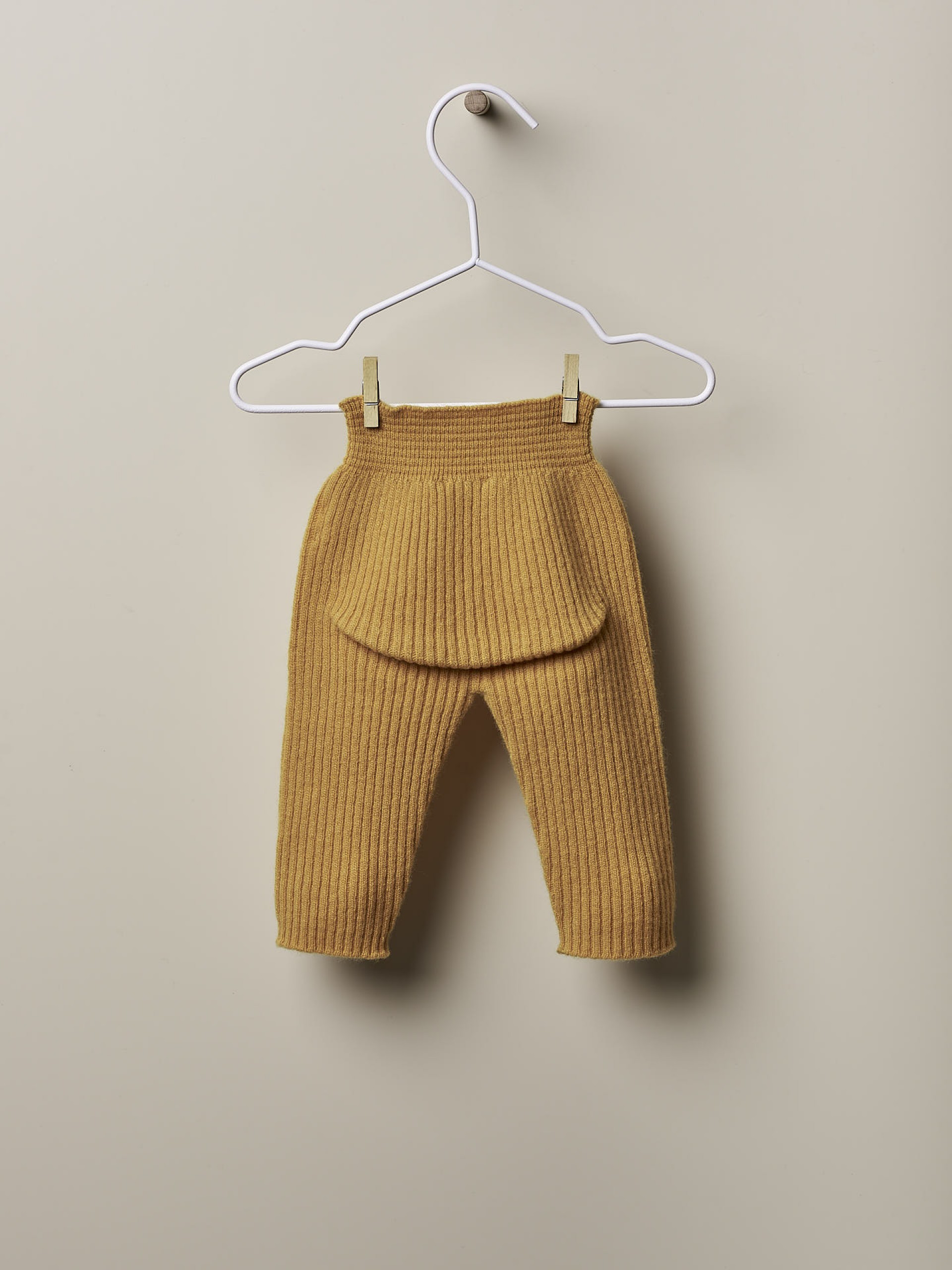 Calças tricotadas lã