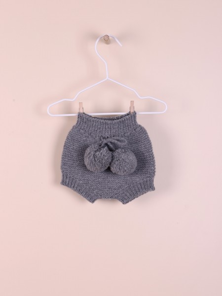 Knitted wool bloomer