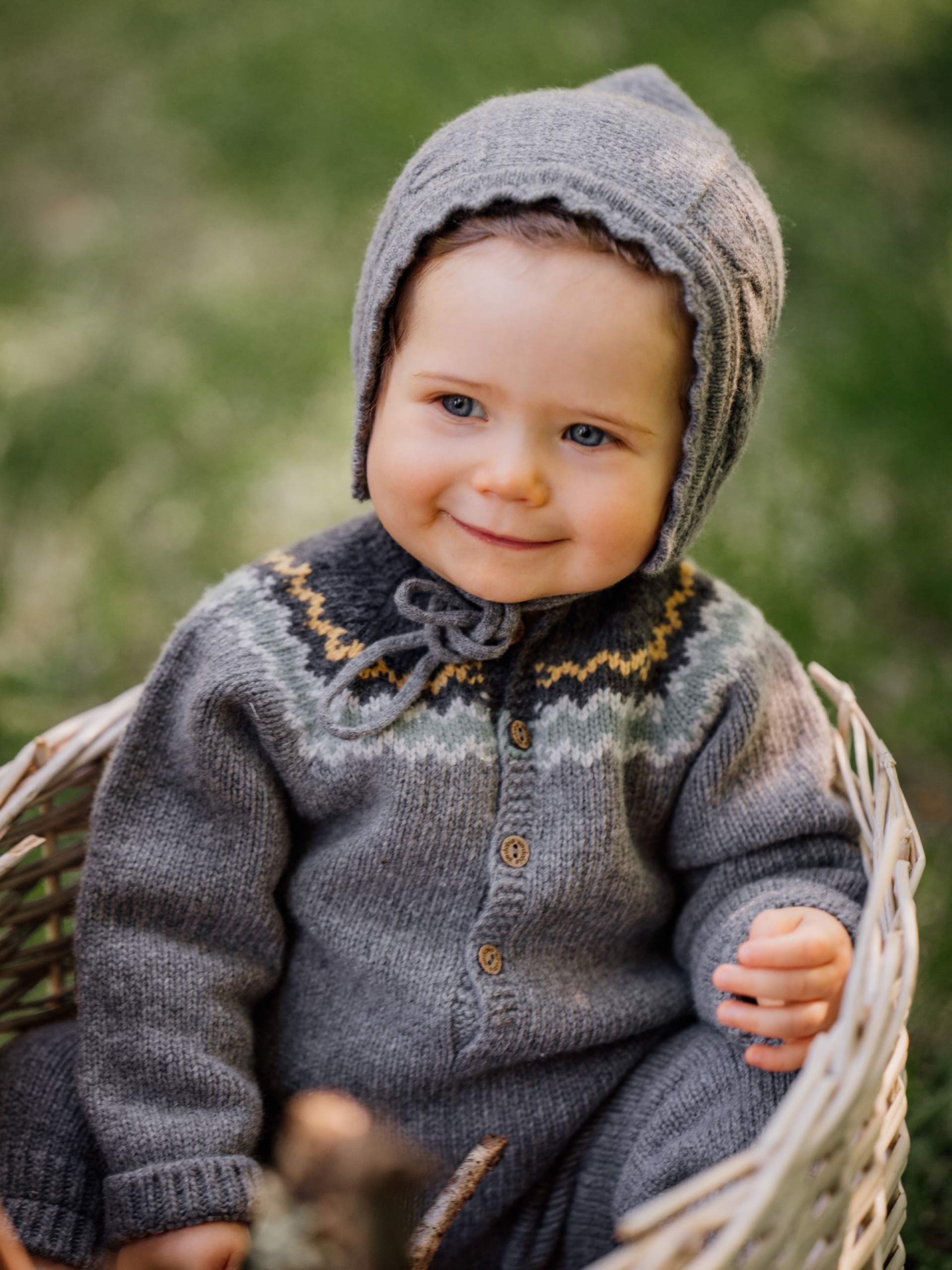 Knitted wool jumpsuit