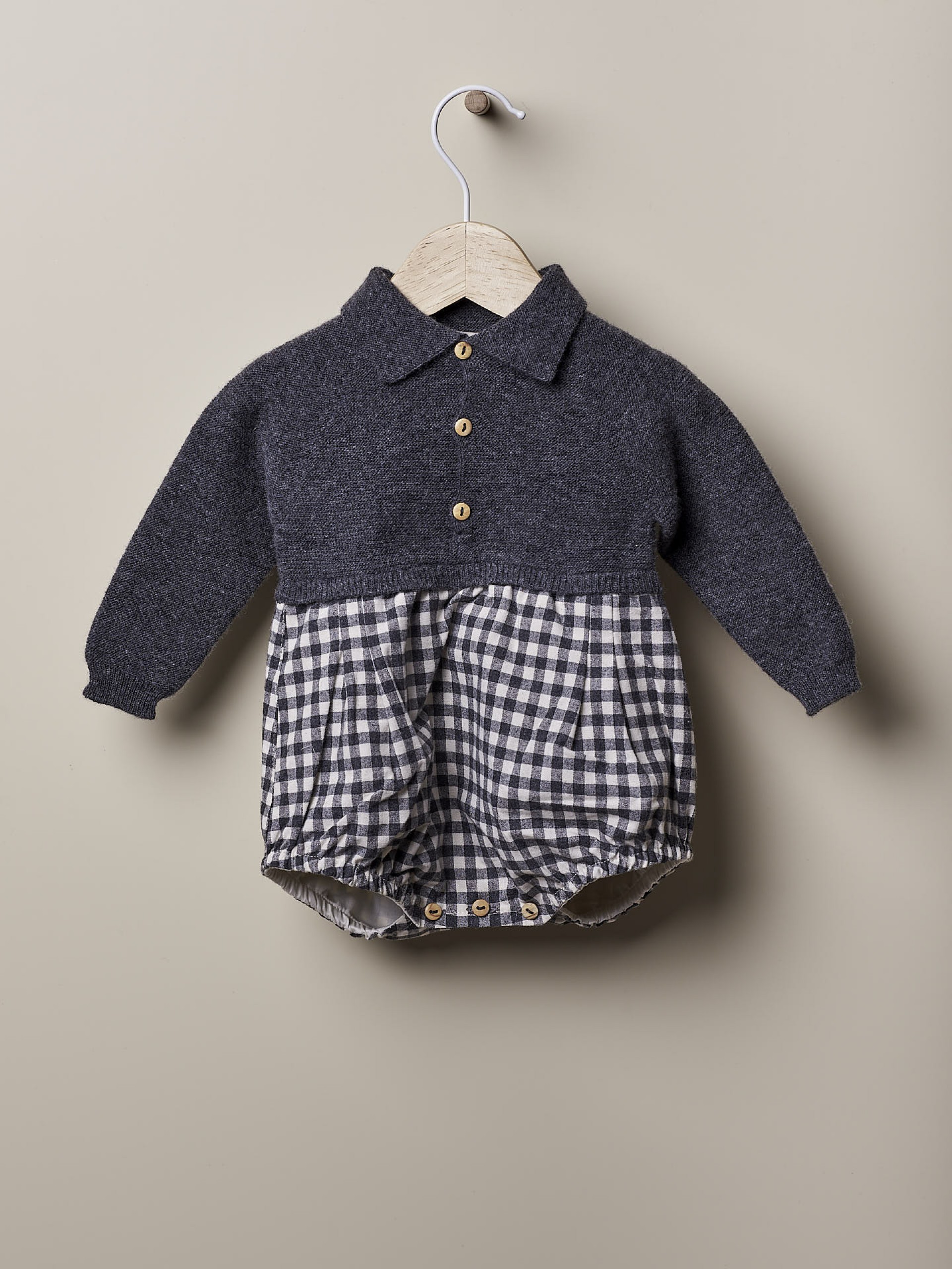 Fofo polo tricotado lã