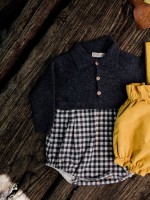 Fofo polo tricotado lã Fofo polo tricotado lã