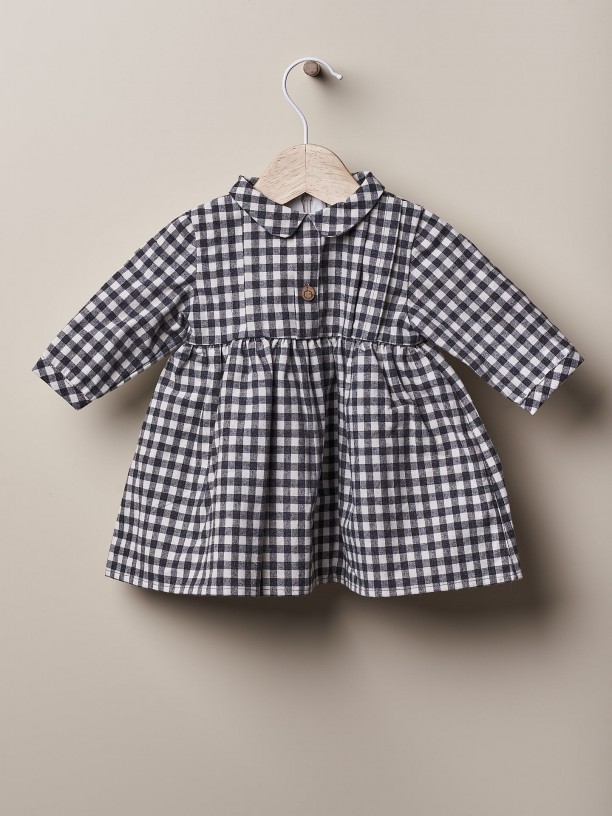 Vichy plaid dress