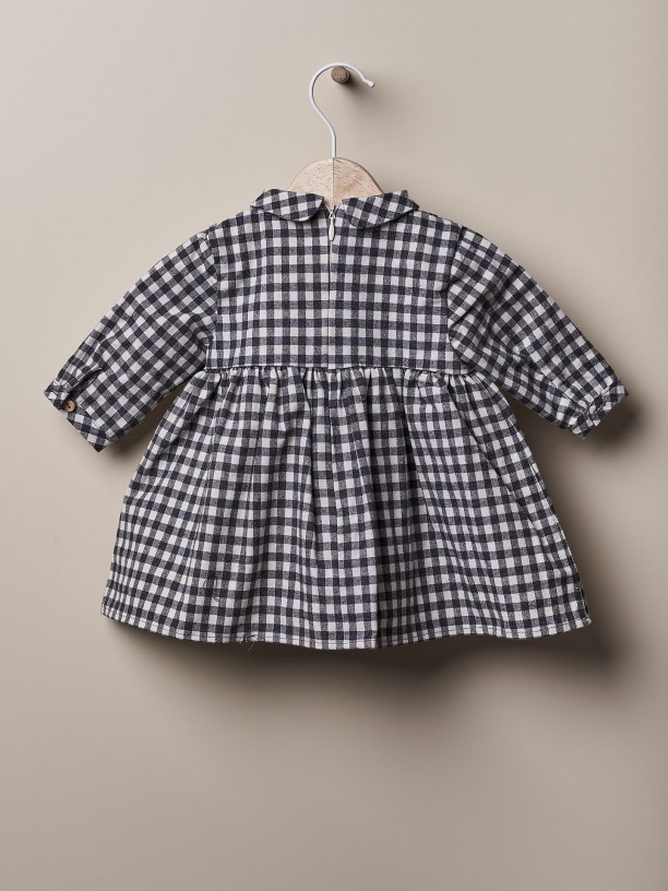 Vichy plaid dress