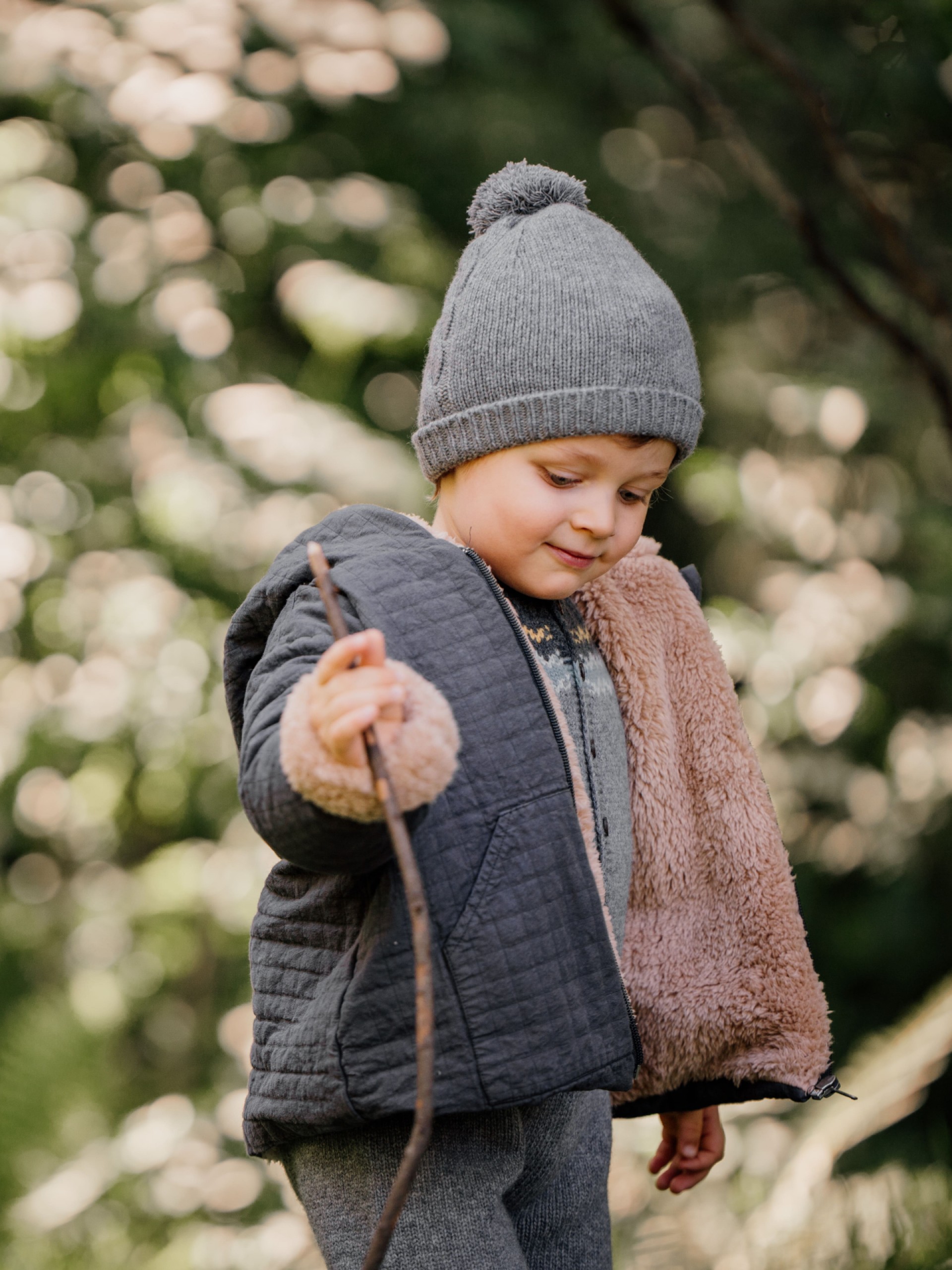 Casaco agasalho de pêlo