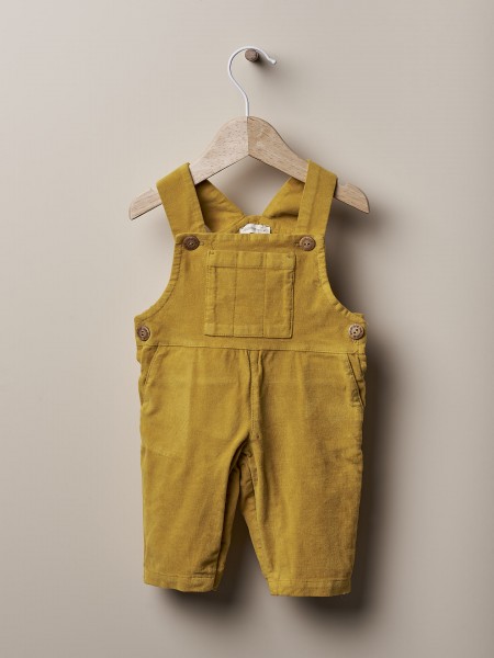 Velvet dungarees