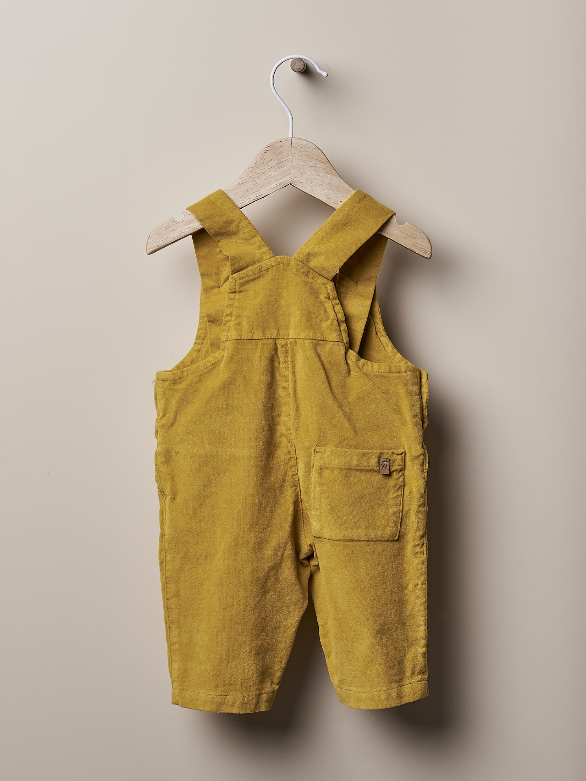 Velvet dungarees