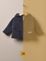 Hooded wool cardigan Hooded wool cardigan