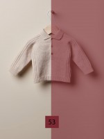 Knitted polo sweater Knitted polo sweater