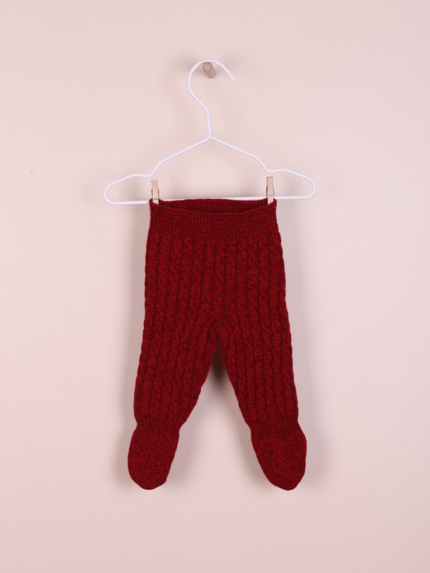 Knitted trousers