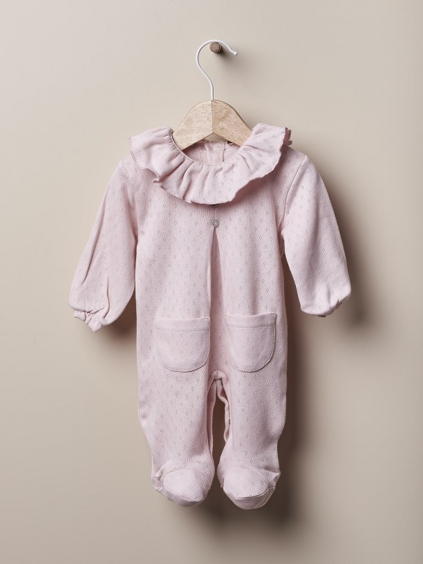 Babygrow pijama algodo