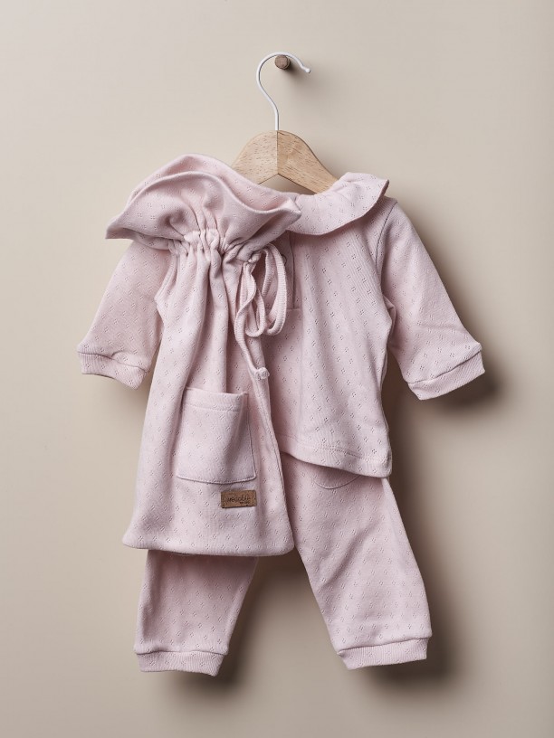 Pyjamas set in cotton