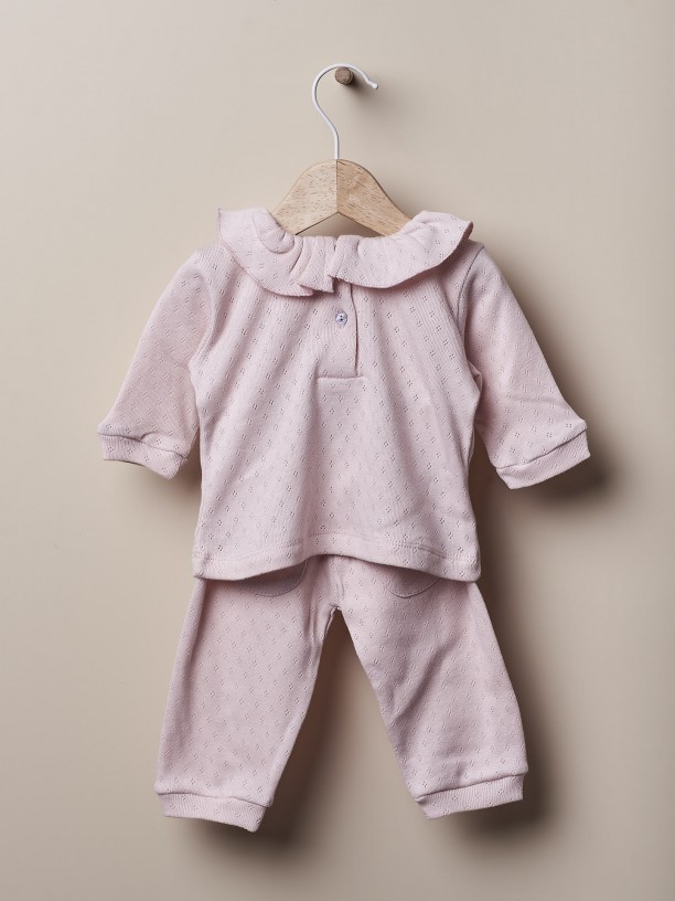 Pyjamas set in cotton