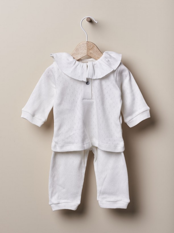 Pyjamas set in cotton