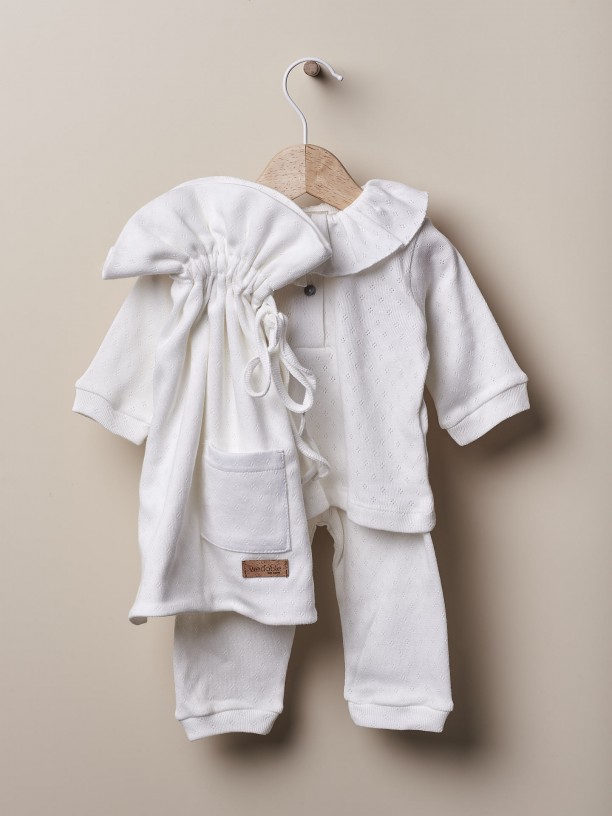 Pyjamas set in cotton