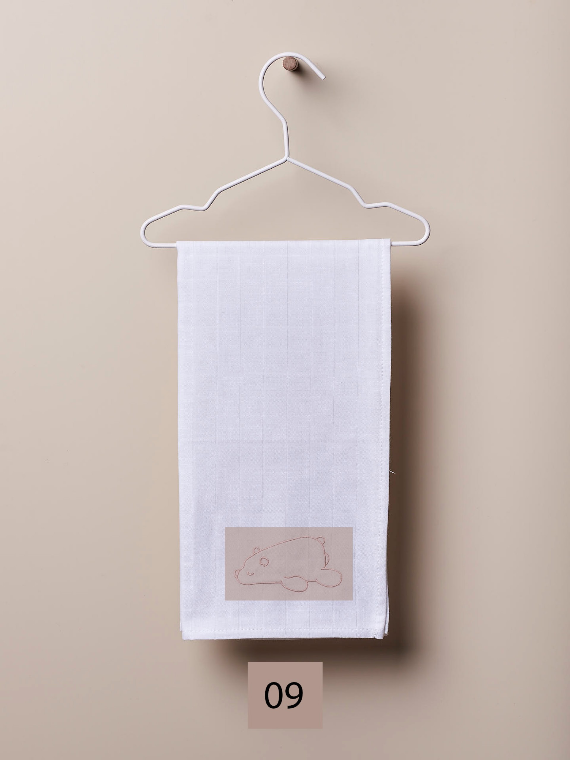 Fralda de pano ursinho