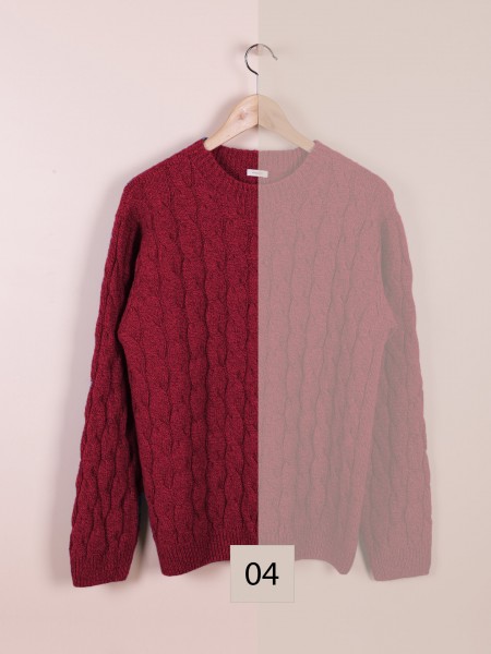 Men knitted sweater