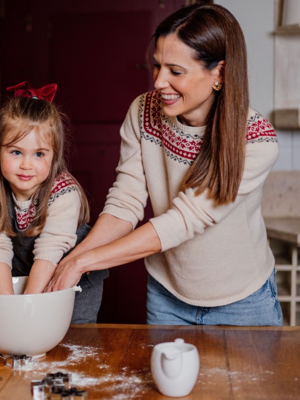 Christmas knitted sweater