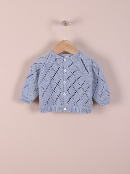 Organic cotton cardigan