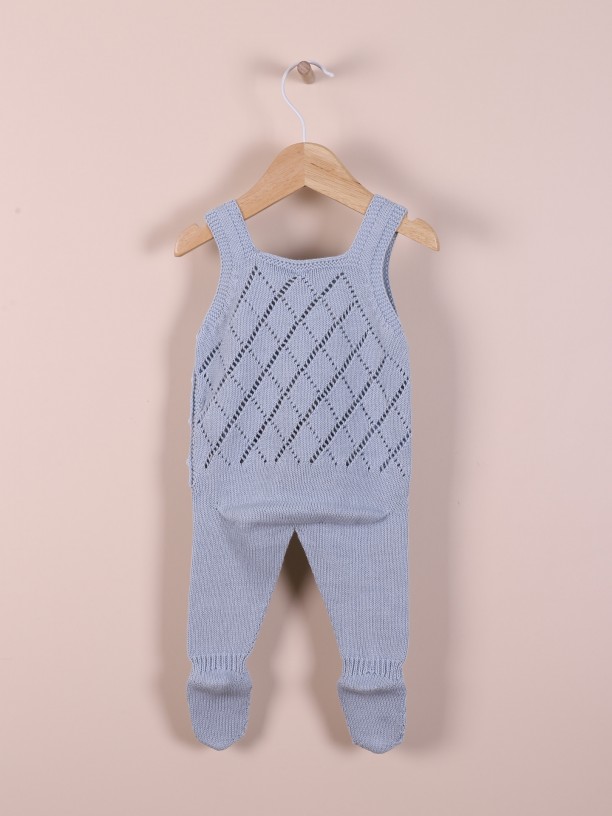 Organic cotton dungarees