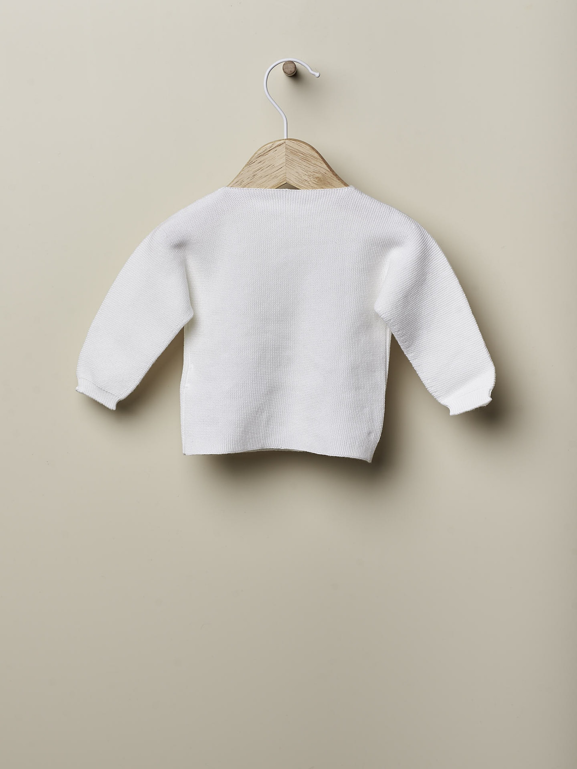 Knitted cotton cardigan