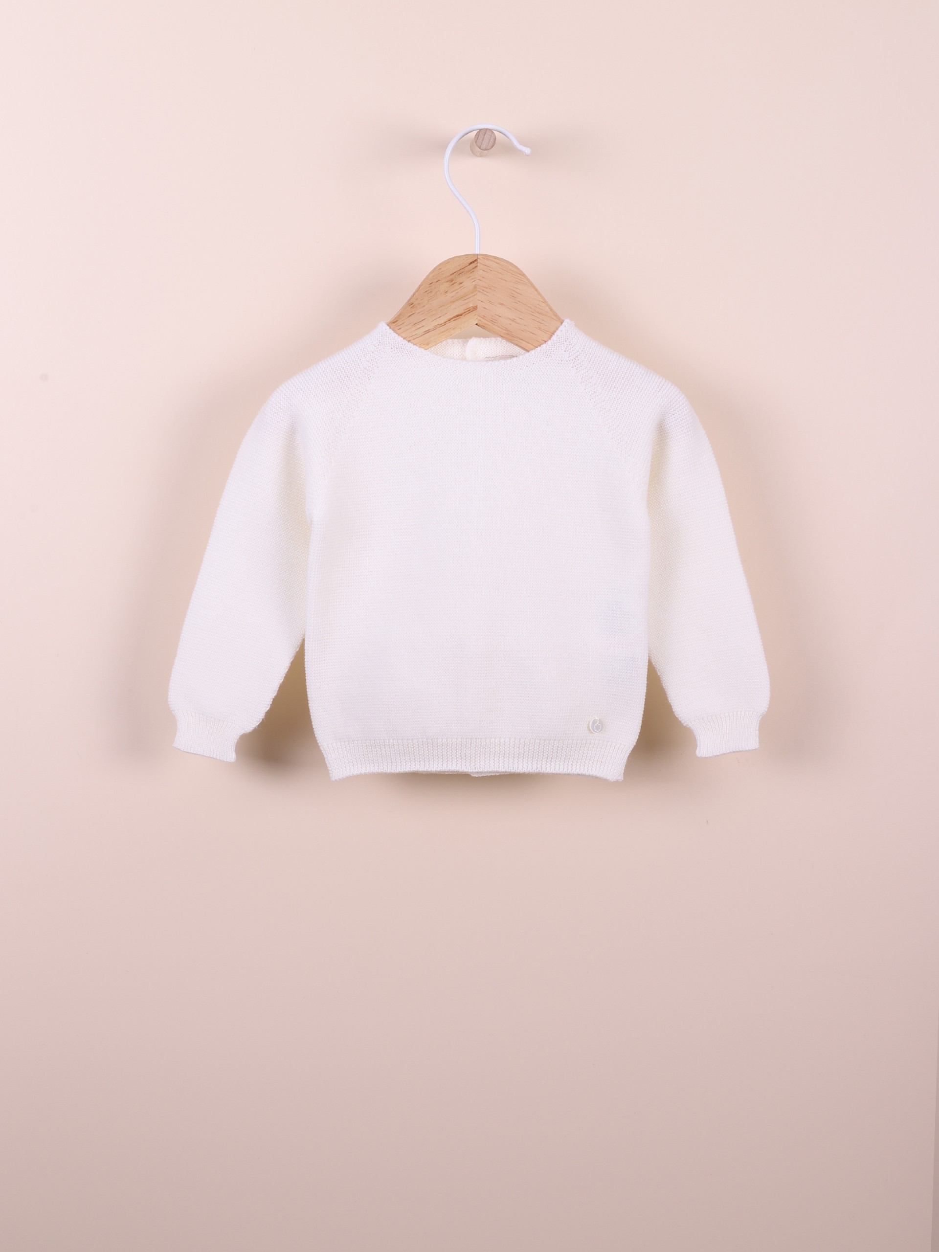 Camisola tricotada em lã