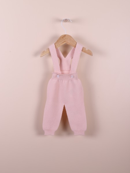 Knitted wool trousers