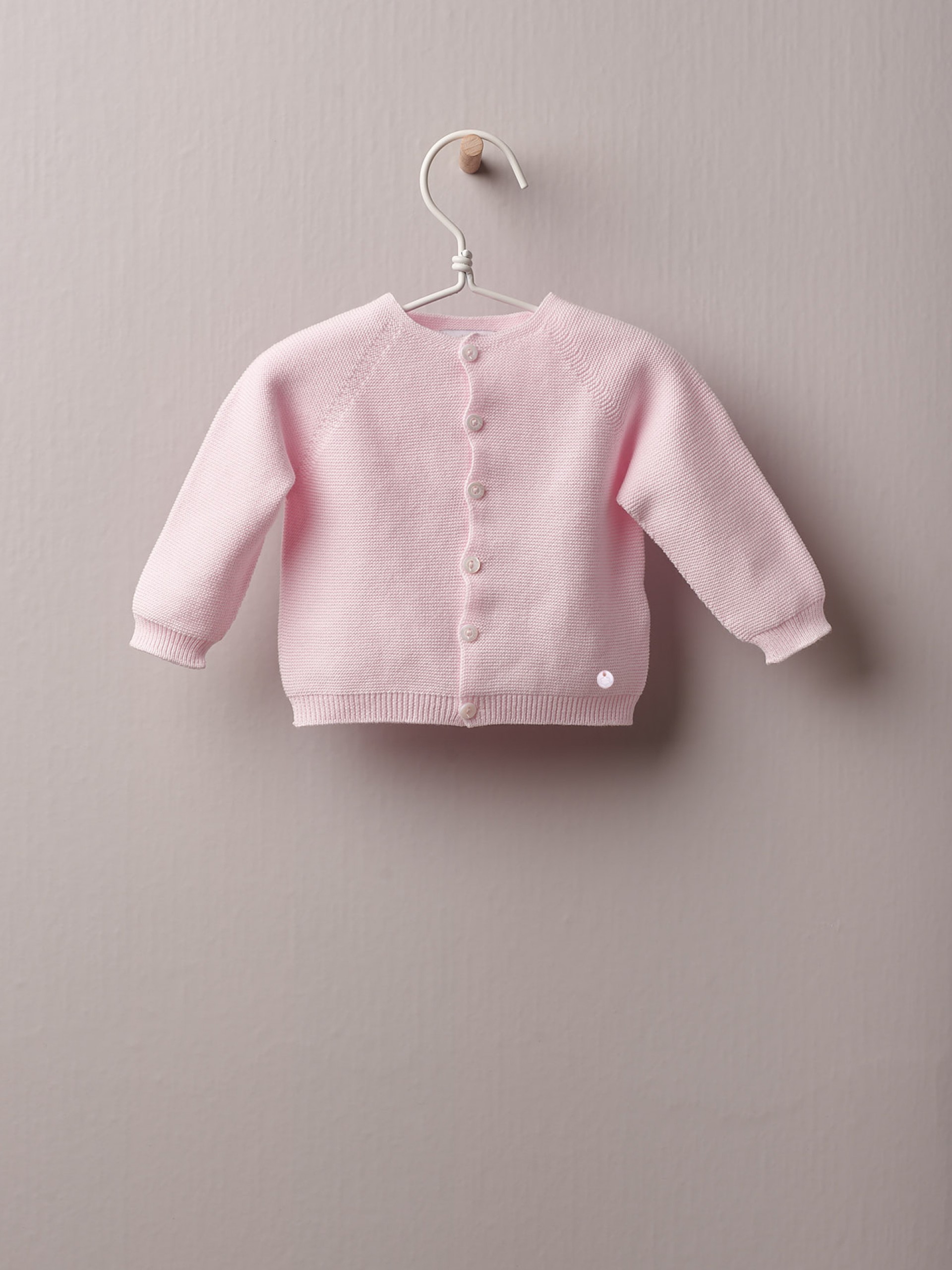 Organic cotton cardigan