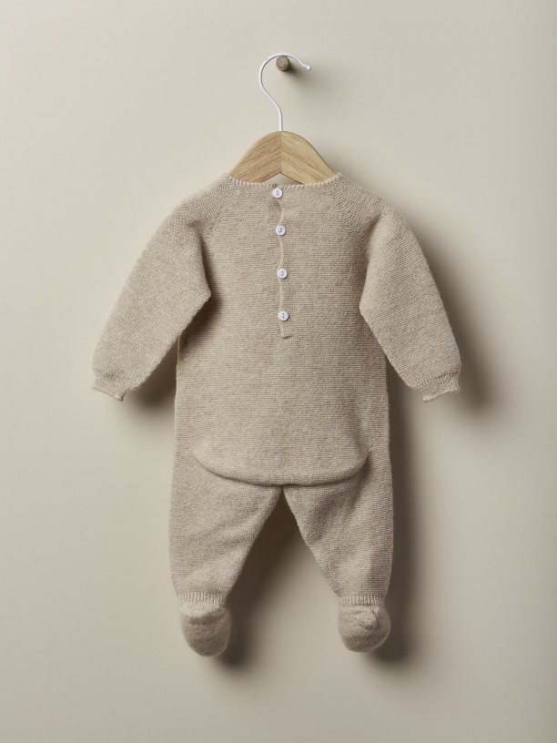 Babygrow de caxemira