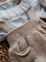 Knitted cashmere shortie Knitted cashmere shortie
