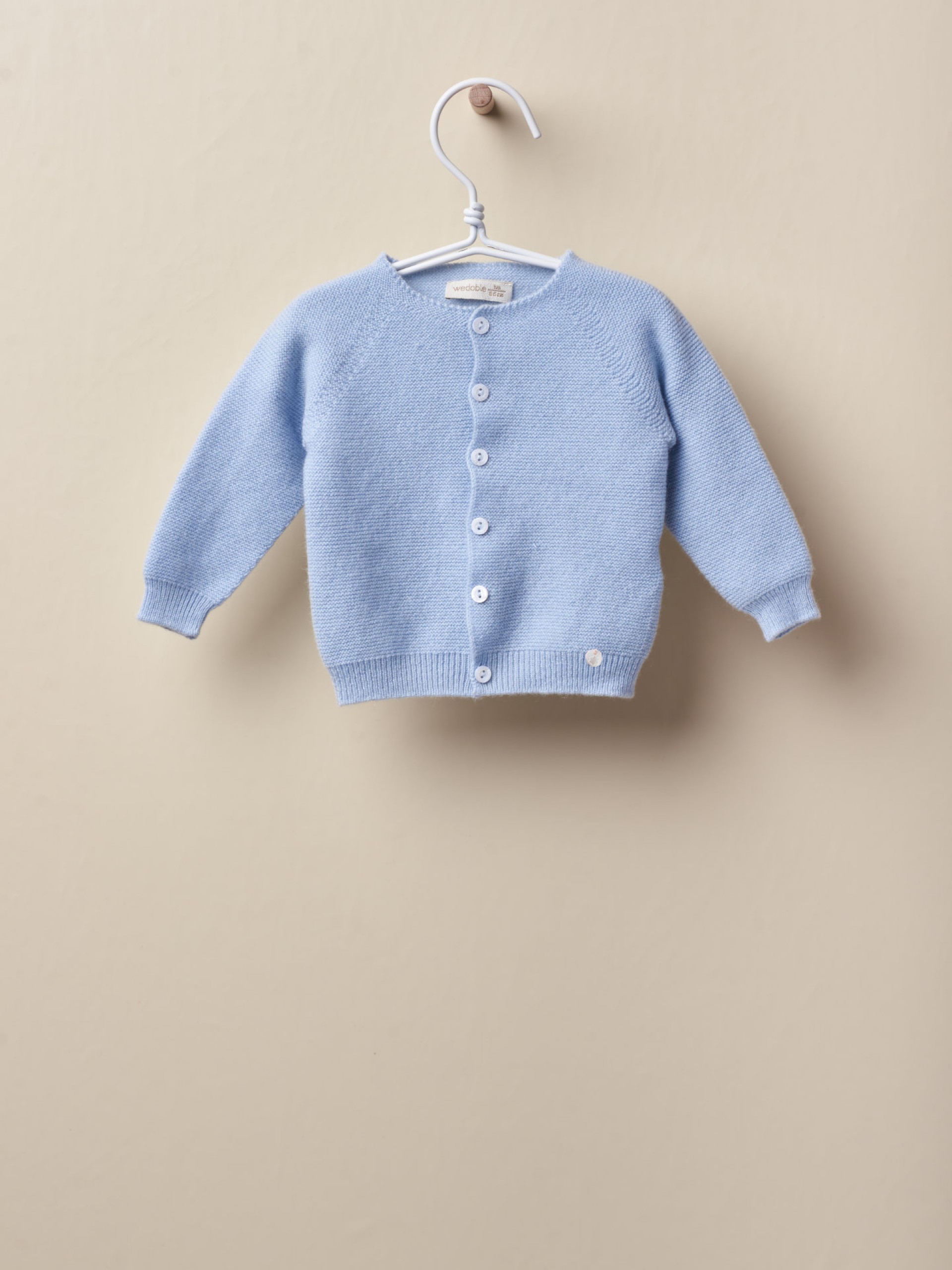 Knitted cashmere cardigan