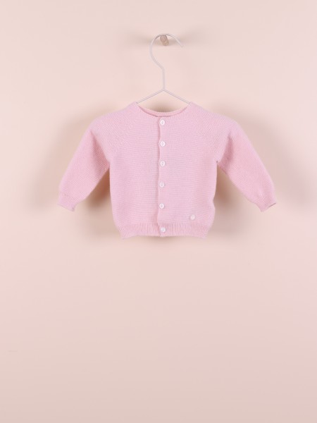 Knitted cashmere cardigan