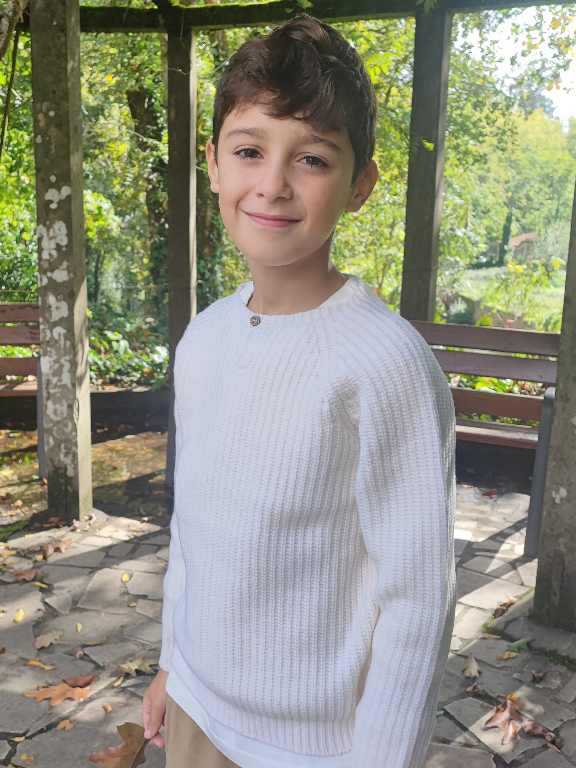 Camisola tricotada lã