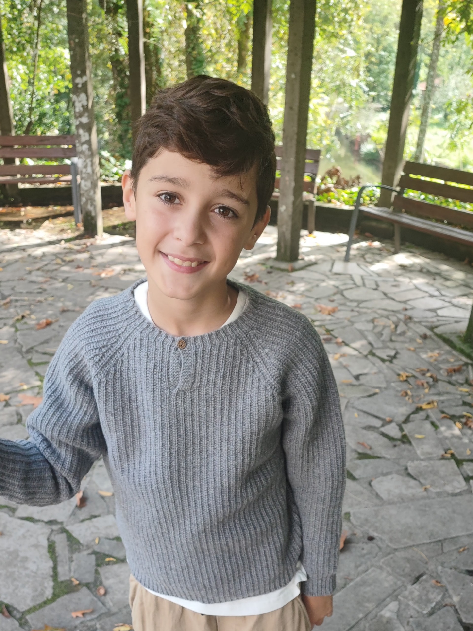 Camisola tricotada lã