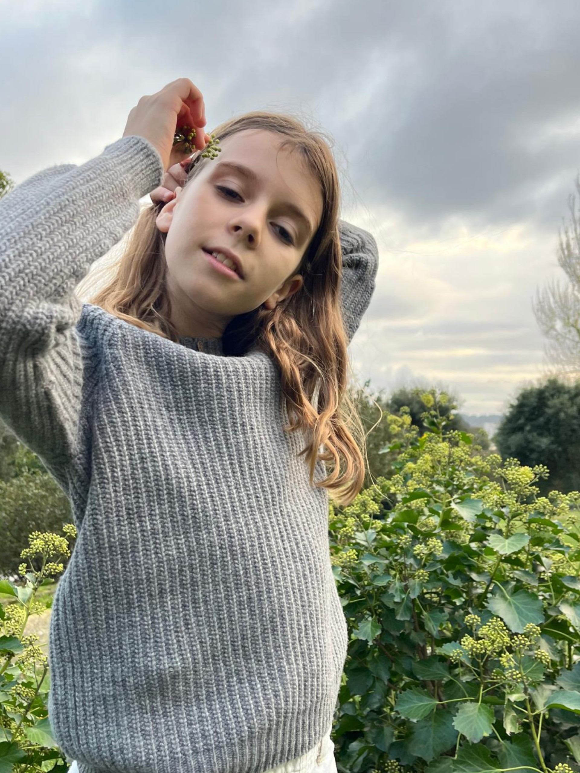 Camisola tricotada lã