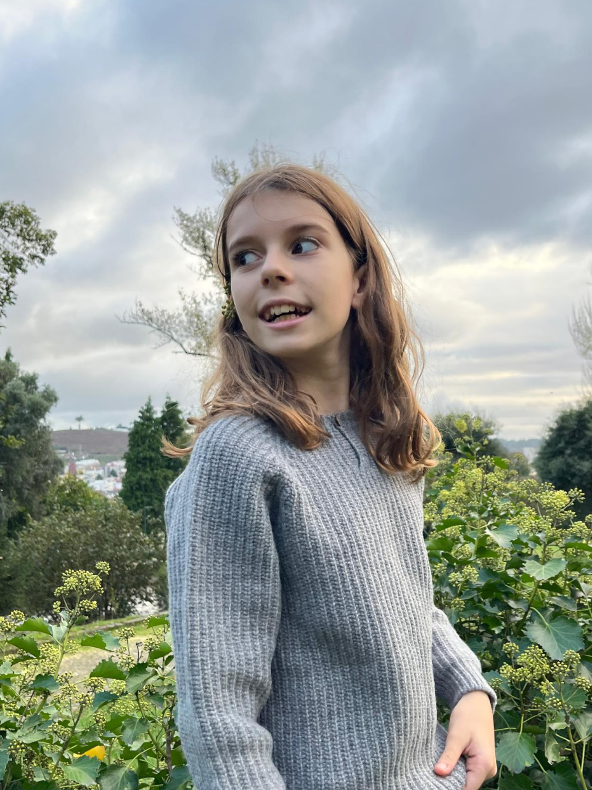 Camisola tricotada lã