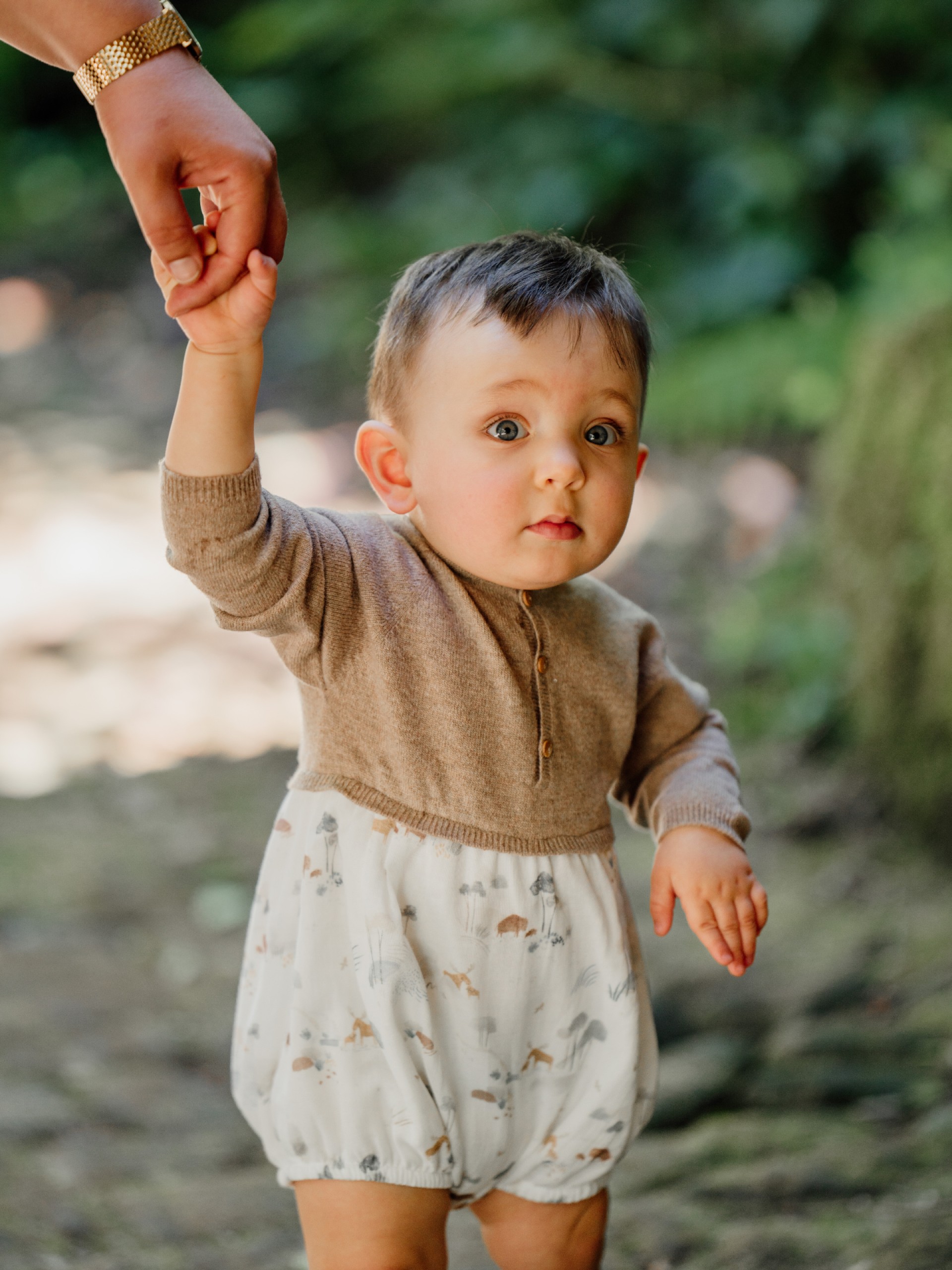 Knitted wool shortie