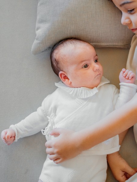 Organic cotton cardigan