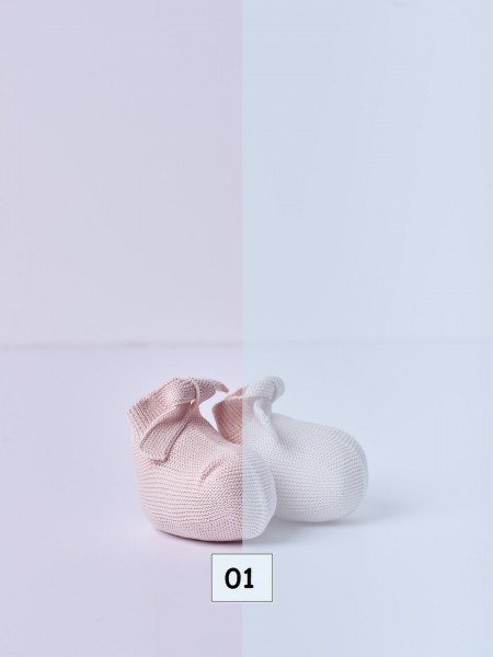 Organic cotton booties