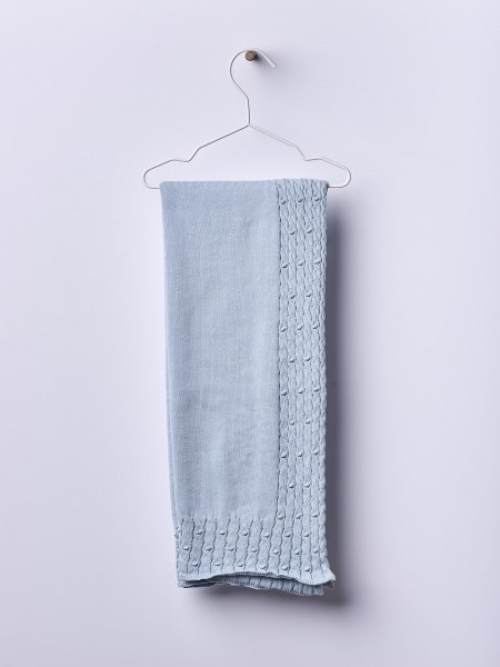 Organic cotton blanket
